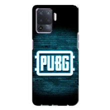 Чехол PUBG для Оппо А94 (AlphaPrint) (Лого PUBG)