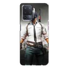 Чехол PUBG для Оппо А94 (AlphaPrint) (Пабг мен)