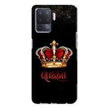 Чехол с Короной Оппо А94 - (AlphaPrint) (Корона короля)