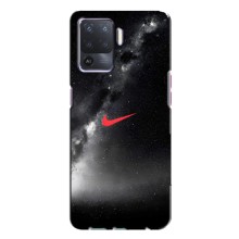 Чехол для Oppo A94 - с принтом Найк (AlphaPrint) (Найк красный)