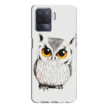 Чехол с птицами на Oppo A94 (VPrint) (Милая Сова)
