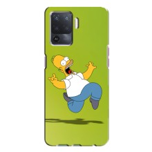 Чехол с Симпсонами для Oppo A94 (VPrint) (Гомер Симпсон)