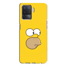 Чехол с Симпсонами для Oppo A94 (VPrint) (Гомер)