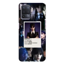 Чехлы Венсдей на Oppo A94 Уэнсдей (AlphaPrint) (коллаж Уэнздей)