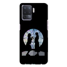 Чехлы Венсдей на Oppo A94 Уэнсдей (AlphaPrint) (комната Уэнздей)