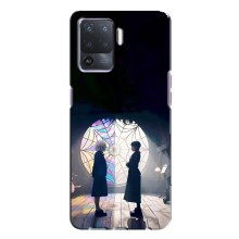 Чехлы Венсдей на Oppo A94 Уэнсдей (AlphaPrint) (Уэнздей и Инид)