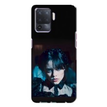 Чехлы Венсдей на Oppo A94 Уэнсдей (AlphaPrint) (взгляд Уэнздей)