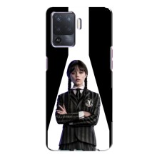 Чехлы Венсдей на Oppo A94 Уэнсдей (AlphaPrint) (W-Wednesday)