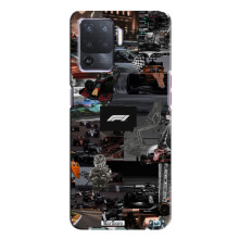 Чехол Формула1 на Oppo A94 – Коллаж Ф1