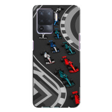 Чехол Формула1 на Oppo A94 – Трасса Ф1