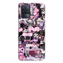 Чехол с кроликом Куроми на Oppo A94 (Коллаж Куроми)