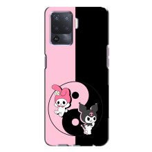 Чехол с кроликом Куроми на Oppo A94 (Куроми Инь Янь)