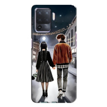 Чехол с дизайном Венздей 2 на Oppo A94 – Уэнсдей и Тайлер