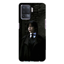 Чехол с дизайном Венздей 2 на Oppo A94 – Уэнсдей в костюме