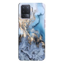 Мраморный чехол на Oppo A94 (VPrint) (Нежный мрамор)