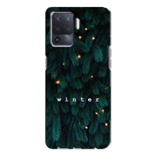 Новорічні, Святкові Чохли для Oppo A94 - 2024 год – Winter