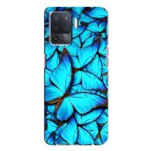 Силіконовий бампер з картинкою звірів для Oppo A94 (Крила метеликів)