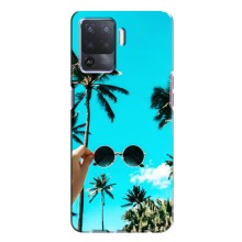 Силиконовый чехол с КАРТИНКАМИ лето для Oppo A94 (AlphaPrint) (Взгляд лето)