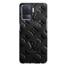 Текстурный Чехол Louis Vuitton для Оппо А94 – Черный ЛВ