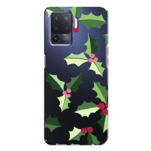 Зимні Чохли для OPPO A94 - прозорий фон – Різдвяний фон