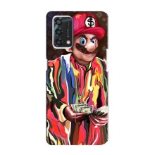 Брендновые Чехлы для Oppo A95 - (PREMIUMPrint) (Mario LV)