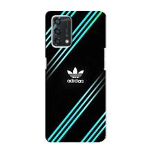 Чохли Адидас для Oppo A95 (AlphaPrint) (Адідас з полосами)