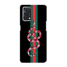 Чохли бренд ГУЧЧІ для Oppo A95 – Змій Гуччі