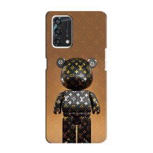 Чохли для Oppo A95 - Bearbrick Louis Vuitton (PREMIUMPrint)