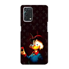 Чехлы для Oppo A95 - Скрудж МакДак Louis Vuitton (PREMIUMPrint) (Скрудж с бриллиантом)