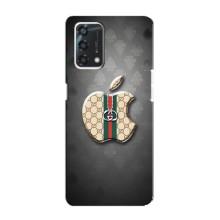 Чохли  GUCCI для Оппо А95 (AlphaPrint) (Apple gucci)