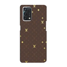 Чохли Луі Вітон для Oppo A95 (AlphaPrint - LOUIS VUITTON) (дизайн Луі Вітон)