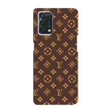 Чохли Луі Вітон для Oppo A95 (AlphaPrint - LOUIS VUITTON) (фон LOUIS VUITTON)