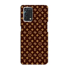 Чохли Луі Вітон для Oppo A95 (AlphaPrint - LOUIS VUITTON) (лого LOUIS VUITTON)