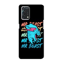 Чехлы Мистер Бист для Оппо А95 (logo Mr beast)