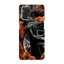 Чохли з Машинами на Оппо А95 (VPrint) (Чорна Машина)