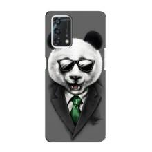 Чехлы с Пандами на Oppo A95 – Панда в очках