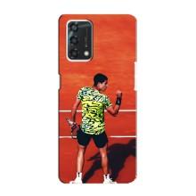 Чехлы с принтом Спортивная тематика для Oppo A95 – Алькарас Теннисист
