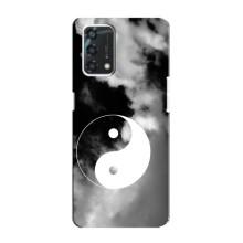 Чехлы с принтом Спортивная тематика для Oppo A95 – Инь-Янь