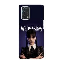 Чехлы с принтом Уэнсдей на Oppo A95 – Wednesdey
