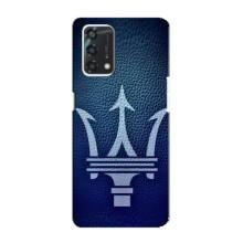Чехлы с тематикой "Крутые машины" на Oppo A95 – Лого Maserati