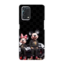 Чехол Disney Mouse Oppo A95 (PREMIUMPrint) (Семья Маусов)