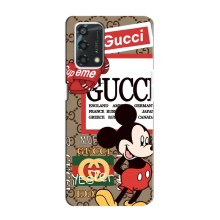 Чехол Disney Mouse Oppo A95 (PREMIUMPrint) (Стильный Микки)