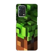 Чохол Майнкрафт на Oppo A95 (AlphaPrint) Minecraft (текстура Майнкрафт)