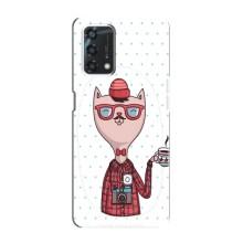 Чехол на тематику: Коты для Oppo A95 – Кот аристократ
