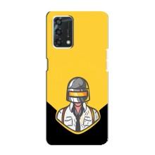 Чеjхол PUBG для Оппо А95 (AlphaPrint) (Пабг в шоломі)