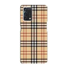 Чехол с Брендами одежды на Оппо А95 – Burberry стиль
