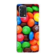 Чехол с изображением  вкусной еды для Oppo A95 – Разноцветные M&M'S