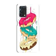 Чехол с изображением  вкусной еды для Oppo A95 – Сочные пончики
