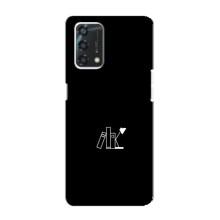 Чехол с картинками на черном фоне для Oppo A95 – Книжки