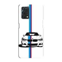 Чохол для Оппо А95 - з принтом БМВ (AlphaPrint) (Машина БМВ)